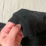 Quince  Women's Charcoal Grey V-Neck Sweater Photo 3