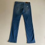 Hollister Men’s Skinny Jeans W33 L32 Dark Wash Distressed Stretch Denim Photo 1