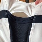 Nike  Dri-Fit Women's White, Hot Pink & Navy Blue Sports Bra Top Size Small Photo 8