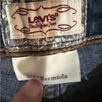 Levi's  Classic Blue Denim Bermuda Shorts Photo 2
