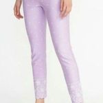 Old Navy Purple Scalloped Chino Pants Photo 0