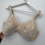 Playtex  Vintage Beige Lace Wireless Bra Size 44C Classic Photo 1