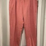 Old Navy NWOT Size L Pink Waffle Knit Elastic Waist Joggers Soft Lounge Pants Photo 0