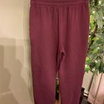 Sundry  NWT Boyfriend Sweatpants Size 2 (medium) in Wine Photo 4