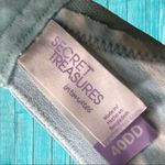 secret treasures  white with blue striped design Photo 4