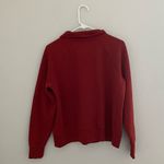 Under Armour NWT Women's Cardinal Red Rival Fleece Half Zip Size Small Photo 3