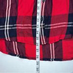Woolrich  plaid flannel collared long sleeve button down red blue small Photo 11