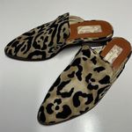 Band of Gypsies  Skipoer Leopard Print Loafer Mule in Tan and Black Photo 0
