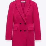 ZARA BUTTONED BLAZER DRESS w/ Pockets & Buttons NEW Photo 12