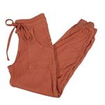 The Range  Alloy Rib Knit Knit Jogger Pants Terracotta Orange Size XS Photo 0