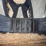 Victoria's Secret Victoria’s Secret Very Sexy Unlined Demi Black Lace High Neck Bra Size 32E/32DD Photo 2