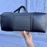 Michael Kors  Nicole Large Triple Compartment Shoulder Leather Tote Bag Black Photo 2