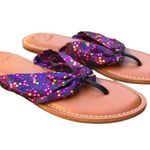Matilda Jane  Toes In The Sand Flip Flop Sandals Size 7 NWOT Photo 3