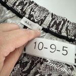 ALC Frank A.L.C. Pants Womens 0 Black White Snake Print Elijah Stretch Tapered Ankle‎ Photo 5