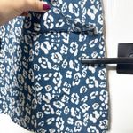 Equipment  Femme Sleeveless Leopard Print 100% Silk Shift Shirt Dress M Photo 3