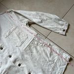 ÉTICA Off White Denim Jean Jacket / Coat Size L Size L Photo 8