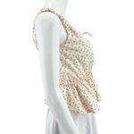 Madewell  Top Women Size XXS Blouse Shirred Drawstring Floral Tank Top Bight Bud Photo 3