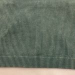 Colsie green ribbed spaghetti strap cropped top woman’s size large Photo 1