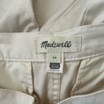 Madewell  Low-Slung Straight Cargo Pants In Vintage Linen Beige Tan Size 26 Photo 6