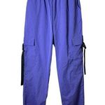 SheIn Purple Blue Cargo Joggers Pants Size Small Photo 0