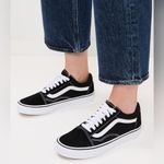 Vans Black & White Old Skool Unisex Sneakers | Women’s size 9 / men’s size 7.5 Photo 0