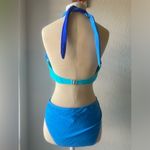 Women's L Blue Halter One Photo 3