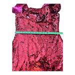 Leith  asymmetrical one shoulder red sequins dress Medium Photo 5