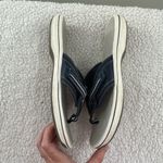 Clarks Blue Brinkley Jazz Flip Flop Sandals Photo 3