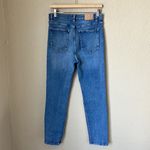 ZARA High Rise Slim Straight Jeans Photo 7