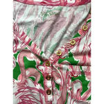 Lilly Pulitzer  Palmetto Pink‎ Colony Flamingo Dress XS Photo 2
