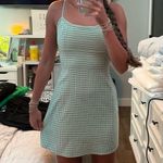 John Galt  Green Plaid Dress Photo 1