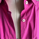 Secular Pink Cotton Oversized Shirt Dress Size M Photo 7