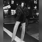 ZARA ZW THE METALLIC SLIM FIT JEANS PANTS Straight Leg SILVER/Gray Size 2 NEW Photo 5