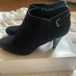 NWT Comfort Plus by Predictions "Sonya" black suede booties, womens size 10 Photo 2