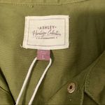 Ashley by 26 International NWT Ashley Heritage Collection Olive Green Crop Jacket Photo 6
