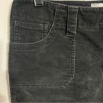London Jean The Christie Fit Chino Stretch Women Black Corduroy Pant Sz 6 Short Photo 2