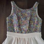 Flowy sequence dress size small fits women's size 4 Photo 2