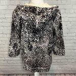 Oleg Cassini  Sweatshirt Hoodie Full Zip 100% Cotton -Medium Photo 3