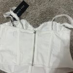 White Fox Boutique something in you bustier white Photo 3