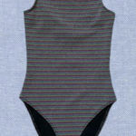 Topshop -`♡´- Free! NWT  Metallic Rainbow Stripe Bodysuit Photo 0