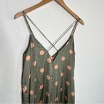 ZARA  Wide Leg Polka Dot Satin Jumpsuit Photo 7