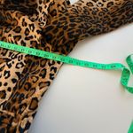 A Line  Leopard Print Velour Blazer Jacket Size 16 Photo 6