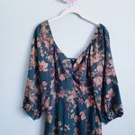 Baltic Born Liesel Green And Copper Floral Maxi Dress Photo 3