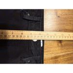 Simple Society  Womens Junior Size 7/28 Black Skinny Distressed Dark Stretch Jean Photo 5