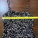 Princess Polly Polly navy blue & cream dotted mini dress size 2 Photo 9