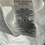 Ted Baker  White Cannan Gathered Oversized Shirt Size US 4 Business Casual Office Photo 8