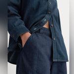 Everlane  The Oversized Denim Shirt in Tungsten Rinse, Size 4 Photo 2