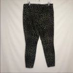 Good American Good Waist Crop In Sage Leopard Size 16 Photo 5