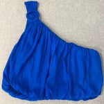 DO+BE  Blue One-Shoulder Top Photo 0