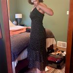 Francesca's Black Polka Dot Dress Photo 1